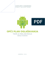 Opći Plan Oglašavanja - Android (Google Inc.)