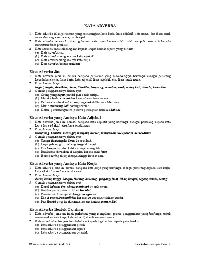 Kata Adverba Pdf
