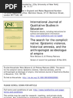 Rigoberta Menchu Debate