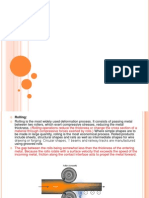 Rolling (Bulk Deformation Process)