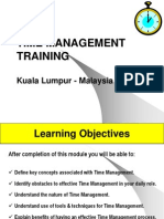 Time Management Training: Kuala Lumpur - Malaysia