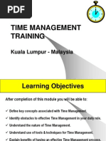 Time Management Training: Kuala Lumpur - Malaysia