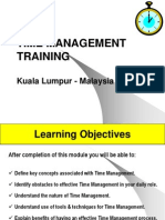 TIME MANAGEMENT TRAINING MALAYSIA