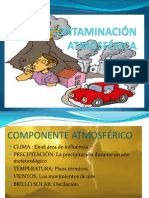 CONTAMINACIÓN ATMOSFÉRICA EXPOSICIÓN