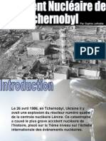 L'accident Nucléaire de Tchernobyl