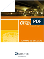 Graitec Advance Design 2012 - Manual de Utilizare