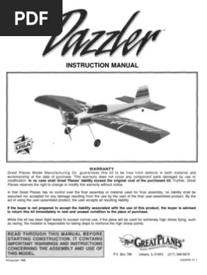 Aligpma0480 Manual Airplane Plywood