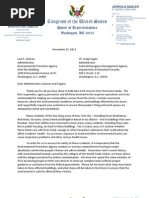 Jerry Nadler EPA Sandy Letter