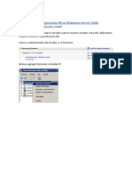 Instalación y configuración IIS en Windows Server 2008