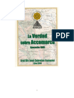 La Verdad Sobre Accomarca (Ayacucho, 1985) - Autor: General EP (R) José Cabrejos Samamé