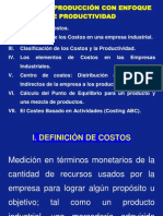 Curso de Costos de Producción Con Enfoque de Productividad 15-07-11