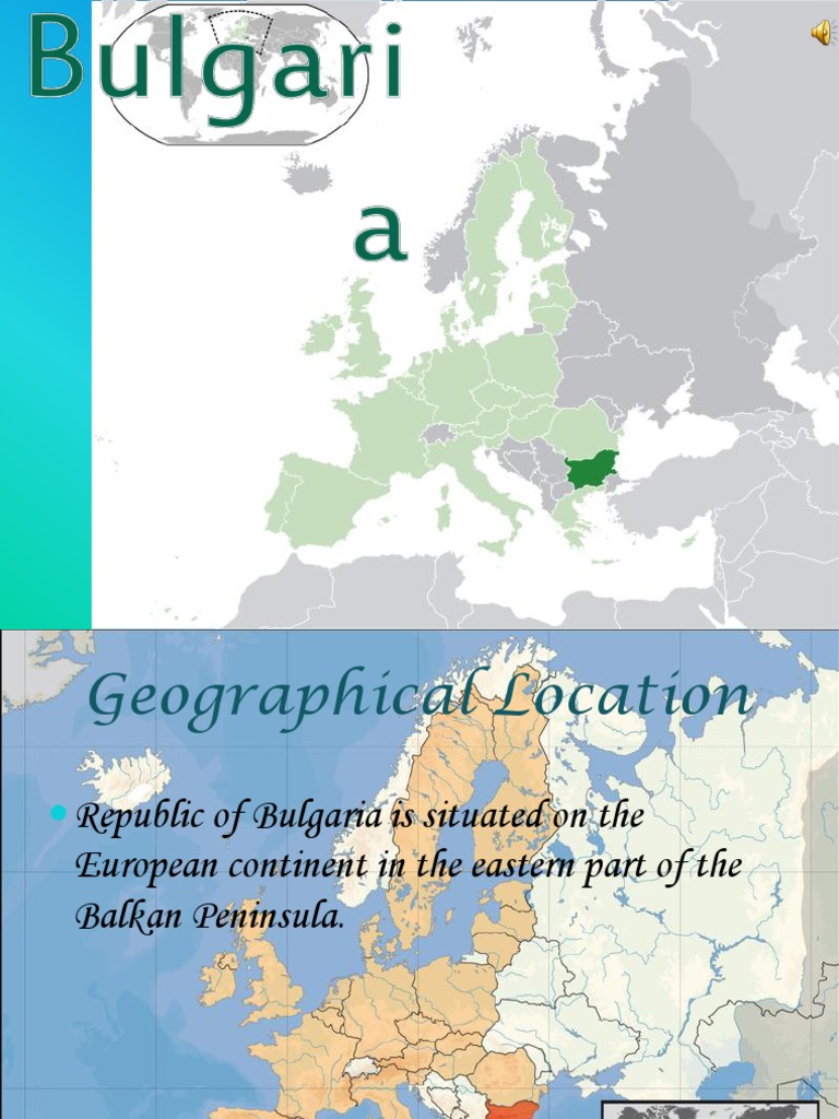 Bulgaria: Geography and Location Overview | PDF | Bulgaria | Balkans