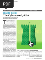 The Cybersecurity Risk