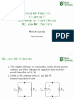 Electric Circuits Response of First Order RL and RC Circuits