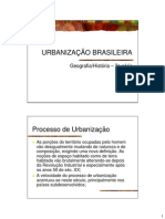 Urbanização Processo