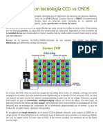 Sensores CCD vs CMOS