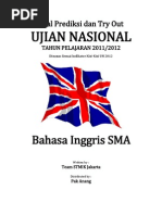 Soal Try Out UN 2012 SMA BAHASA INGGRIS Paket 05 PDF