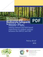 Best Practices in Governance and Biodiversity Safeguards For REDD-Plus