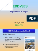 Khanal - REDD+ SES Experience in Nepal