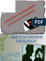 Violencia Psicologica