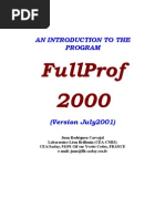 Download FullProf Manual by Ruben Montenegro Bula SN114701253 doc pdf