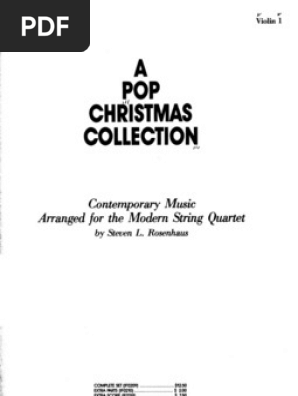 A Pop Christmas Collection String Quartet Pdf