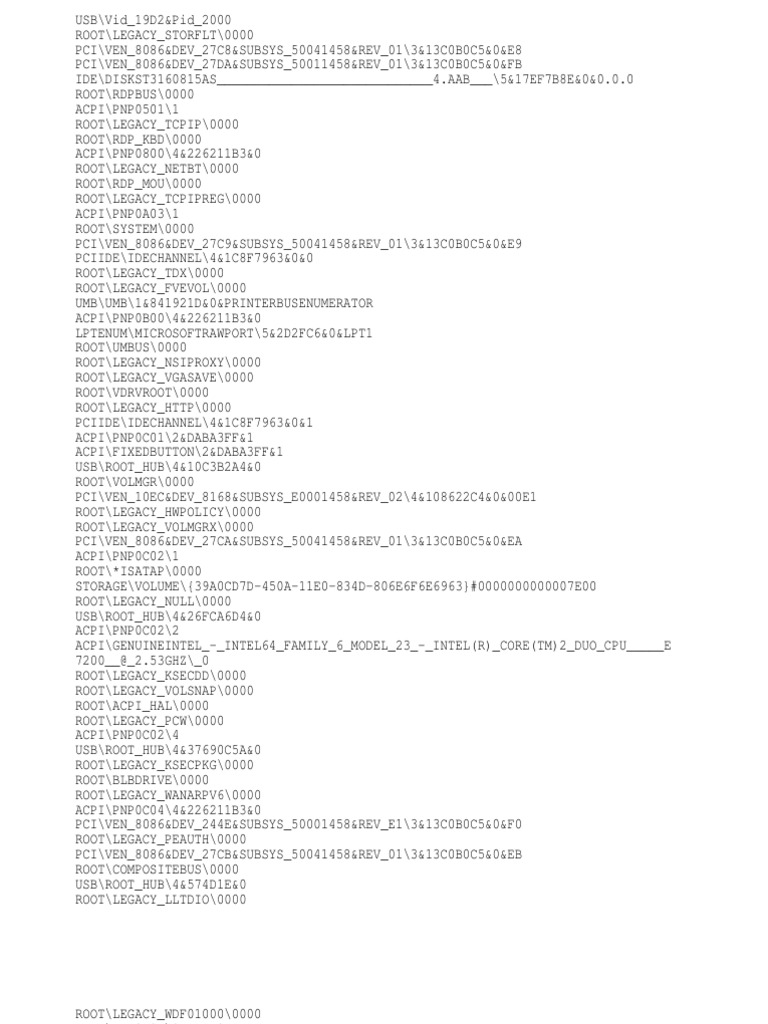 USB Device and PCI Information Report | PDF | Computer Hardware | Computing
