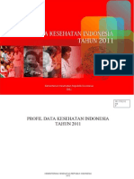 Profil Data Kesehatan Indonesia Tahun 2011