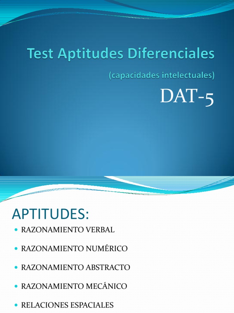 dat-5-el-test-de-aptitudes-diferenciales
