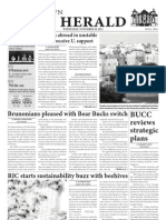 Daily Herald: Bucc Reviews Strategic Plans