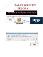Manual Instalar Jclic Fedora