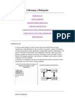 Apostila Liderança e Delegação