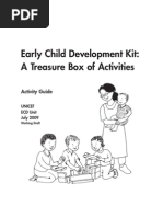 Early Child Development Kit: A Treasure Box of Activities: Activity Guide