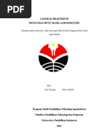 Download laporan pengujian mutu agroindustri by Teta Dear SN114717375 doc pdf