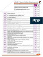 Sterile Dehydrated Culture Media (Gamma Irradiated)