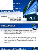 Fiscal Policy of India