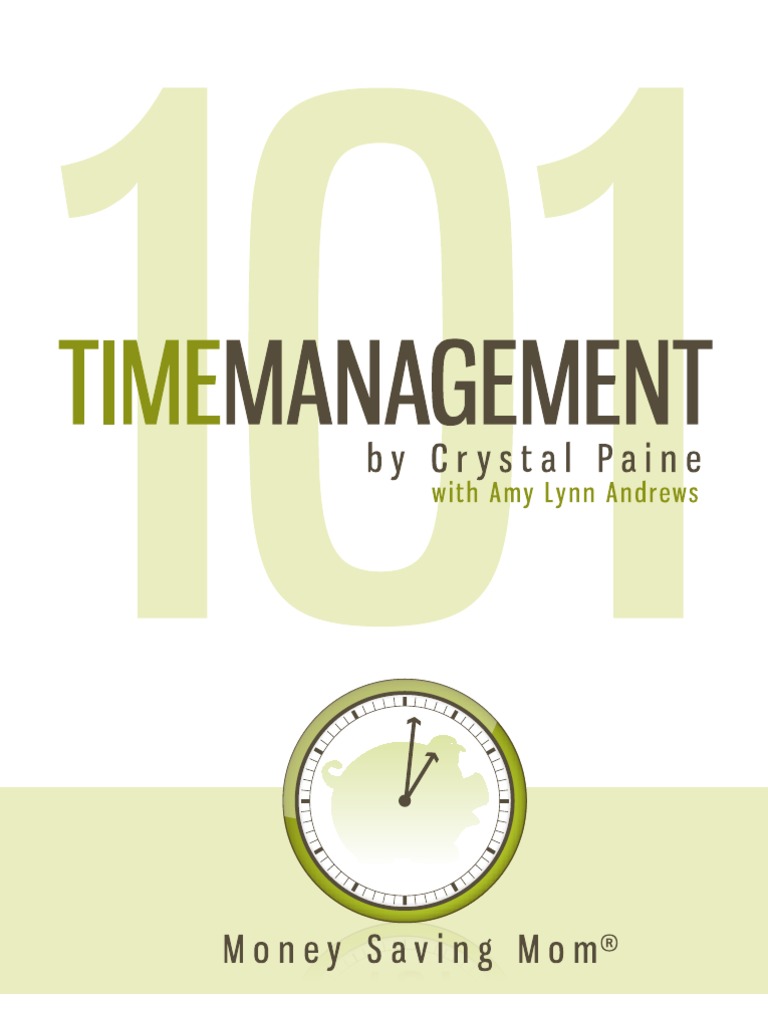 Time Management 101 Printable | PDF