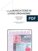 Communications in Living Organisms