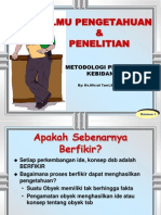 1 - Konsep Ilmu Pengetahuan