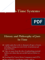 Just in Time Systems