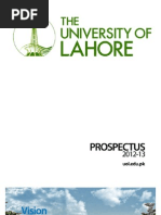 Download The University of Lahore Prospectus by waqasahmadz SN114735611 doc pdf