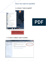 Como Configurar Una Copia de Seguridad
