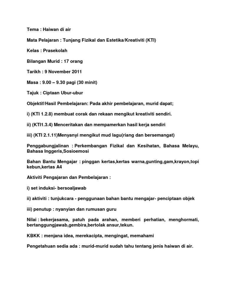 3 Lesson Plan Pdf