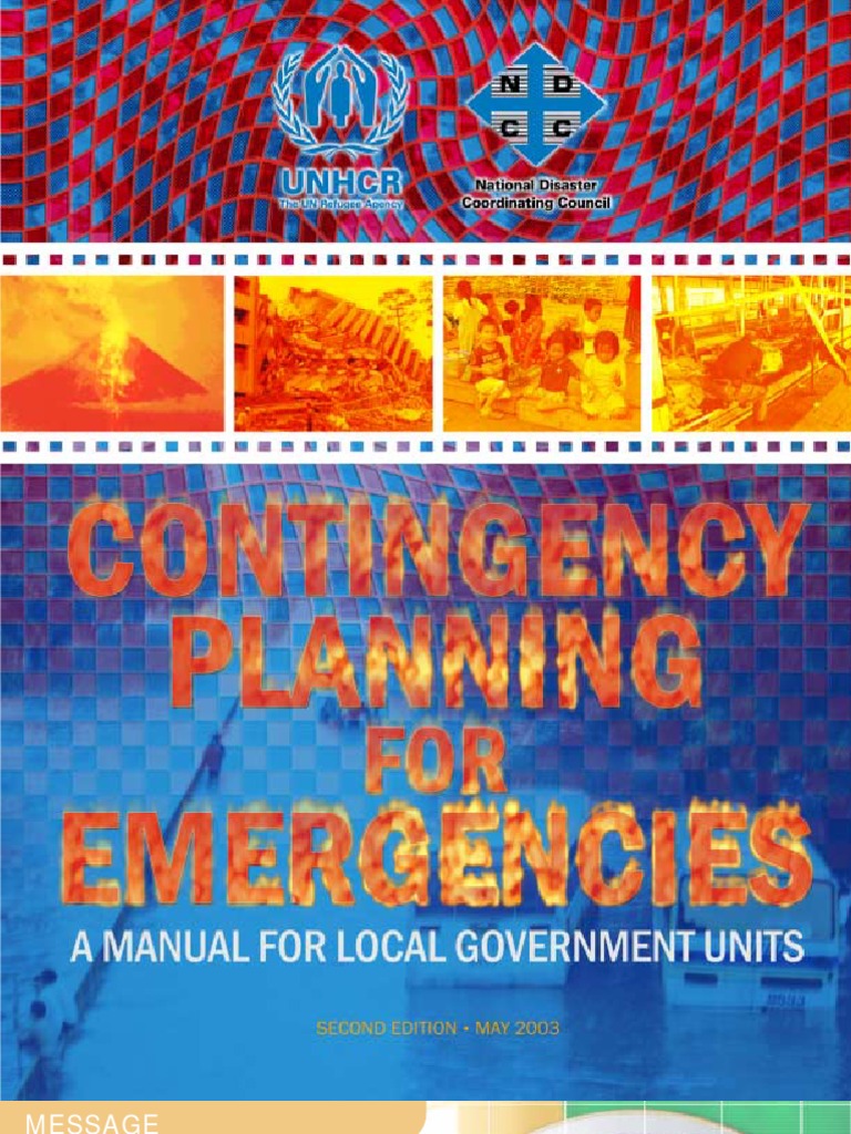 Contingency Planning for Emergencies_a Manual for Lgus Emergency