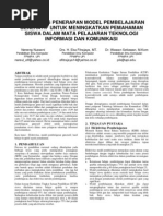 Download Efektivitas Penerapan Model Pembelajaran Generatif Untuk Meningkatkan Pemahaman Siswa Dalam Mata Pelajaran Teknologi Informasi Dan KomunikasiNeneng Nuraeni by Ahmadi Hetsugaya SN114754373 doc pdf