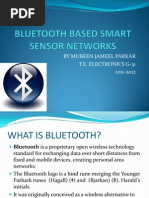 Bluetooth Based Smart Sensor Networks