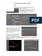 Digital Motion Graphics. Technical Log 101 AAD