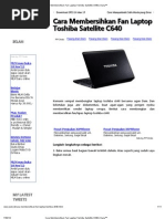 Download Cara Membersihkan Fan Laptop Toshiba Satellite C640 _ Dany by sastr SN114768933 doc pdf