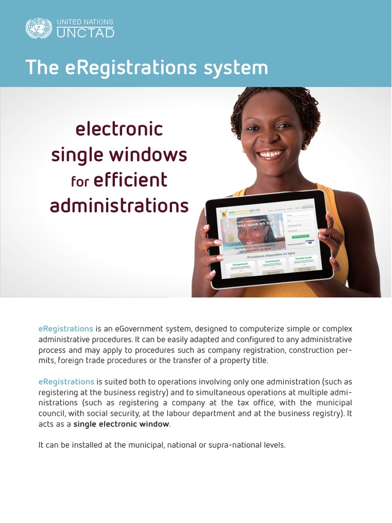 Eregistrations Brochure EN Short | PDF | Public Key Certificate | E ...