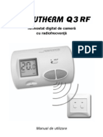 Computherm q3 Rf Termostat Digital de Camera Manual de Utilizare